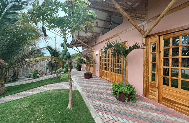 Sirena's Beach and Surf Club Resort on the gorgeous Playa Canoe, Canoa, Ecuador