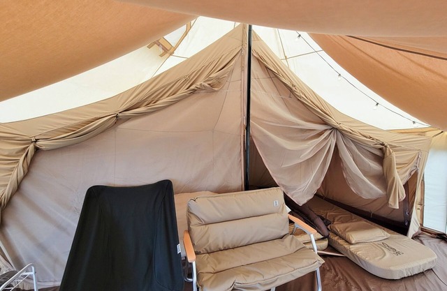 Site B bamboo shoot tent/Chita-gun Aichi