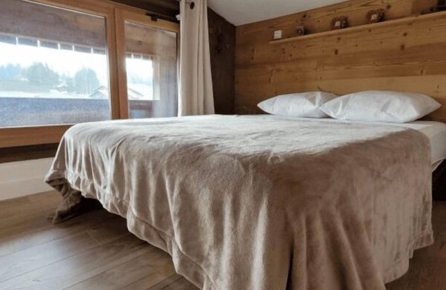 Ski-in/ski-out 3 bedrooms Mont Blanc view Comfort & charm