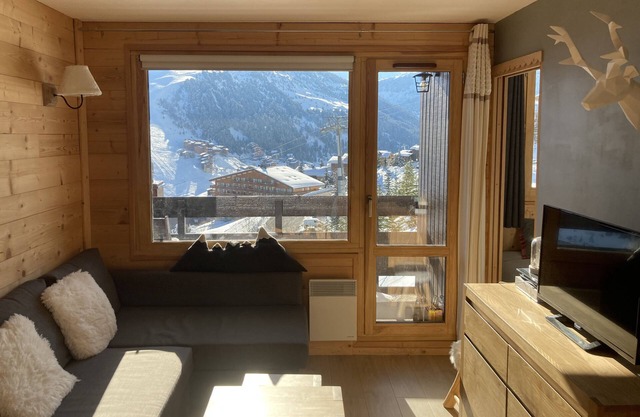 SKI IN/SKI OUT ! 3* flat with 2 bedrooms, quiet, stunning view, wifi