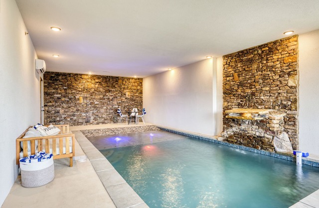 Sleeps 28, 2 Homes | Indoor Pool + Hot Tub + Movie Theater & Game Room