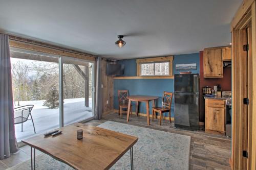 Slopeside Burke Mountain Condo with Fireplace!