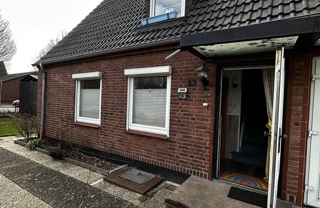 Small, cozy semi-detached house on a large plot