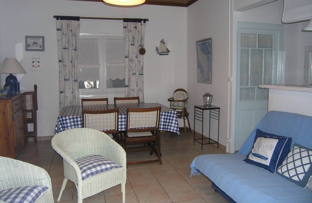 Small family house by the sea.