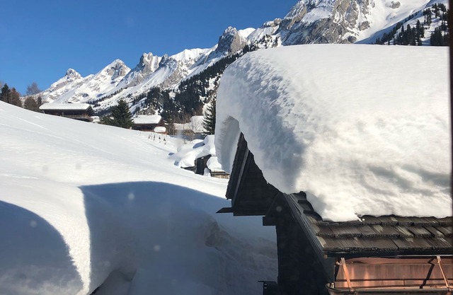 small individual chalet