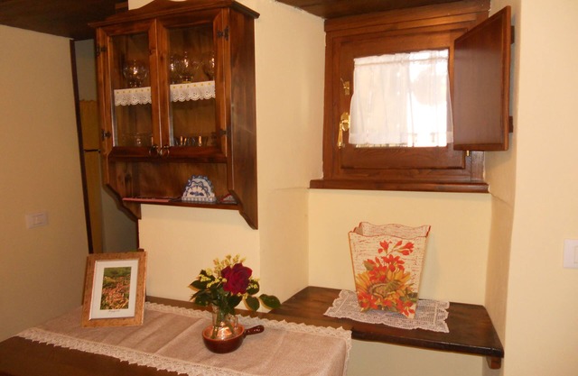 Small renovated stone villa with garden.