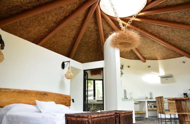 Small Round House with Living Roof