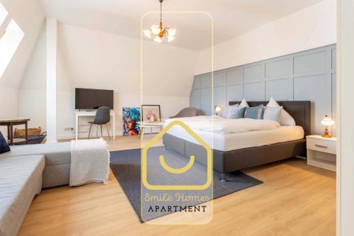 Smiles Homes Appartement 52m2 im Hotel Mauritius - Privatparkplatz kostenfrei, Frühstück buchbar, direkt im Zentrum