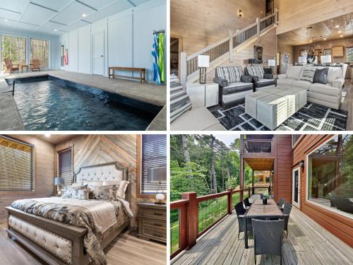 Smoky Poolside Chalet