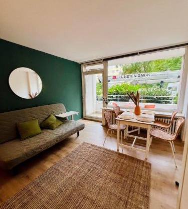 Sonniges und ruhiges Studio, 5 Min zur Messe und Arena Düsseldorf