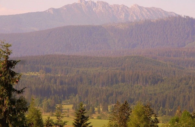 south-facing balcony with beautiful mountain views