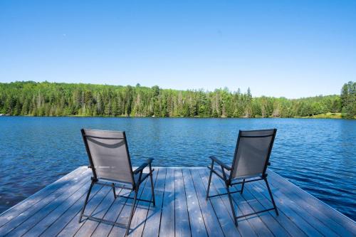 Spa pool Private Lake - Chalet Hello