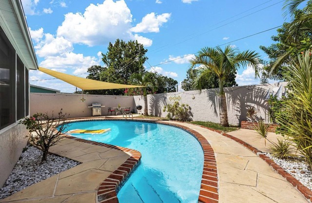SpaceCoast Charm — 3BR Home. Heated Pool & Terrace