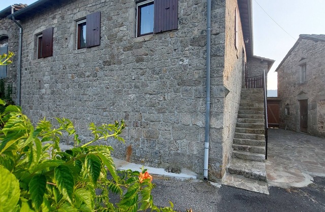 Spacious stone house nestled in a small hamlet