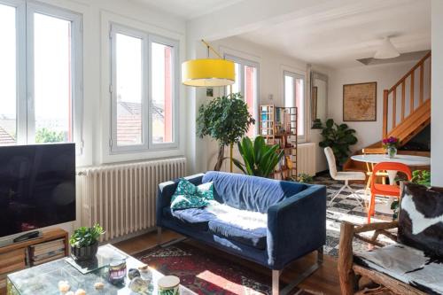 Spacious 130 m flat with garden