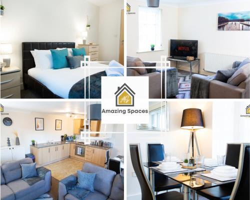 Spacious 2Bedroom 2Bathroom Flat in Warrington by Amazing Spaces Relocations Ltd.