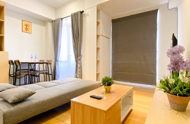 Spacious And Combined 1Br Vasanta Innopark Apartment