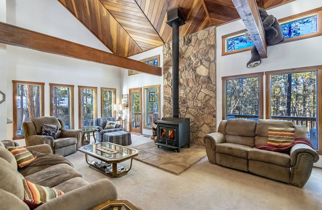 Spacious Angel Fire Cabin Near Skiing, Hiking, and Fishing