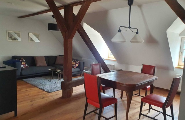 Spacious apartment (70 m²) for up to two people with free WiFi