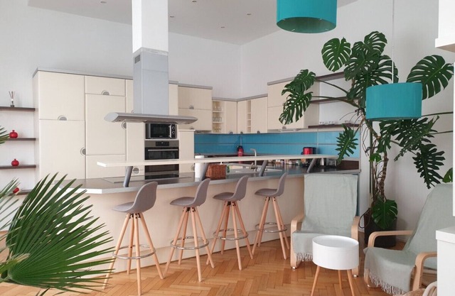 Spacious apartment near city center for 8 guests