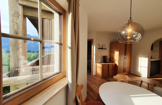 "Spacious apartment with a stylish look."
