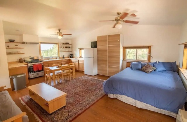 Spacious artist's studio loft apartment with viewnn