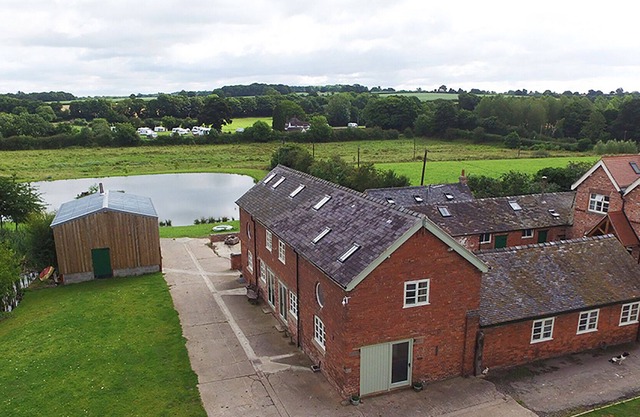 Spacious comfortable converted barn with character in peaceful surroundings.