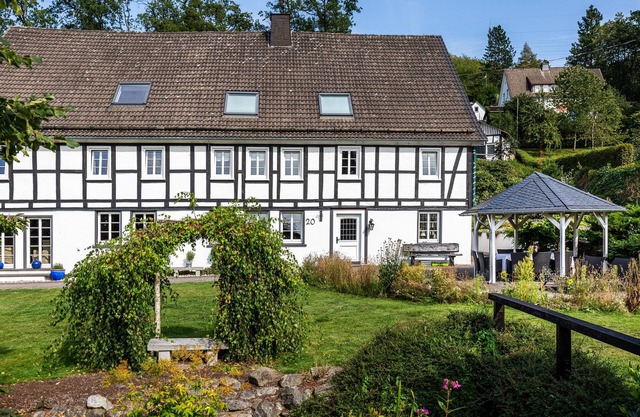 Spacious country house with open fireplace and garden in the Sauerland for young and old