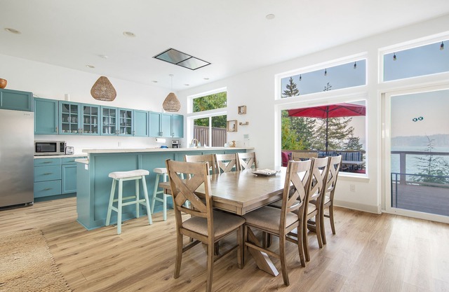 Spacious Home with Hood Canal Views, Hot Tub, Game Room & Dog Friendly