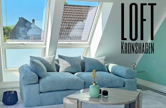 Spacious loft in Kiel-Kronshagen