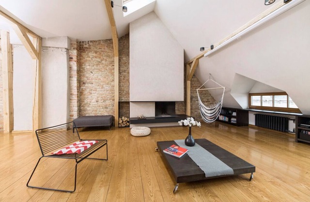 Spacious loft in Art Nouveau area