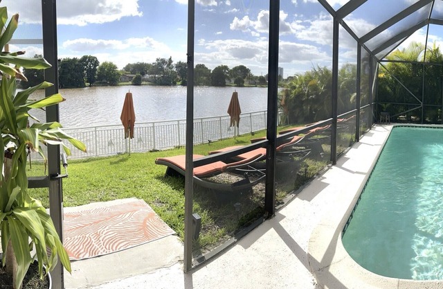 Spacious, Luxury, Private HEATED pool home with water views