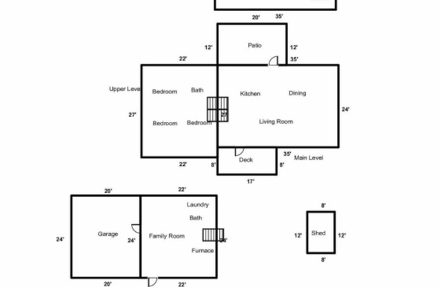 Spacious Six Bedroom House in Charming Pella