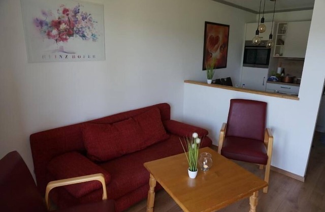 Spacious two-room apartment for up to 4 people with its own balcony or terrace