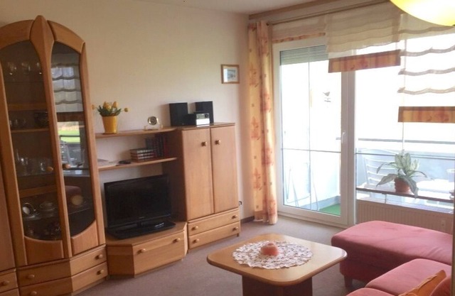 Spaciously furnished holiday apartment (48sqm) with balcony / terrace