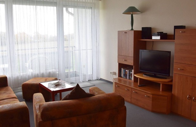Spaciously furnished holiday apartment (48sqm) with balcony / terrace