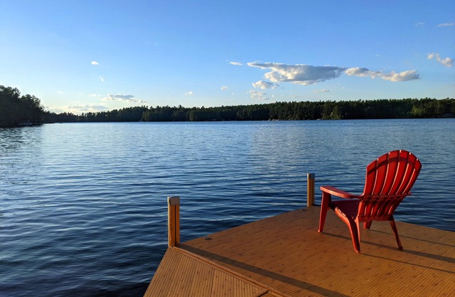 SQUARE POND Waterfront Lake House With Beautiful Views, Dock and Swimming Float!