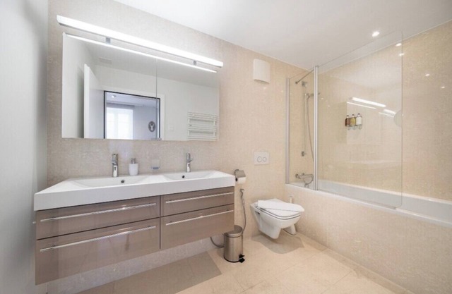 Standard Three Bedroom Apartment in Montreux with Lake View
