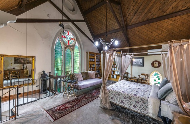 Stay in a Church, private sandstone heritage church.