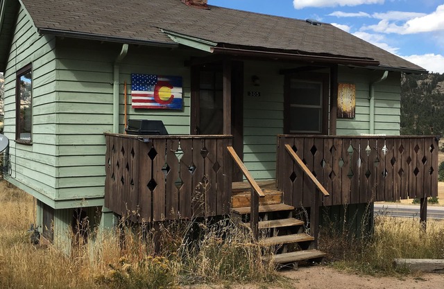 Stay in this charming vintage cabin with a wood burning fireplace,