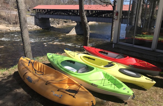 Stay On The Saco River Next To A Covered Bridge - 2pm Check in/out