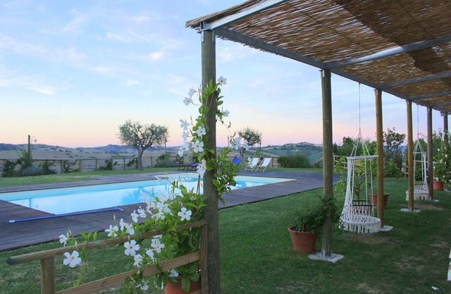 Staying in a traditional farmhouse inside our winery