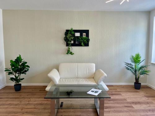 StayN8- 3 Zi- Apartment mit voll ausgestatteter Küche und Fahrradgarage im Leipziger Neuseenland
