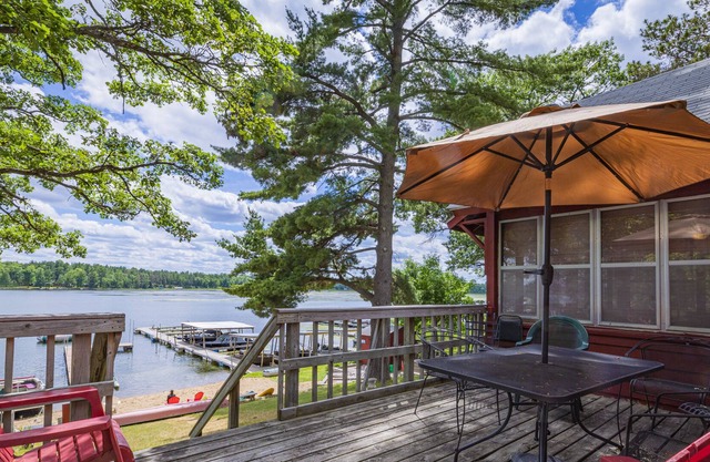 Steamboat Bay Resort Cabin 8 - Rustic with a touch of modern.