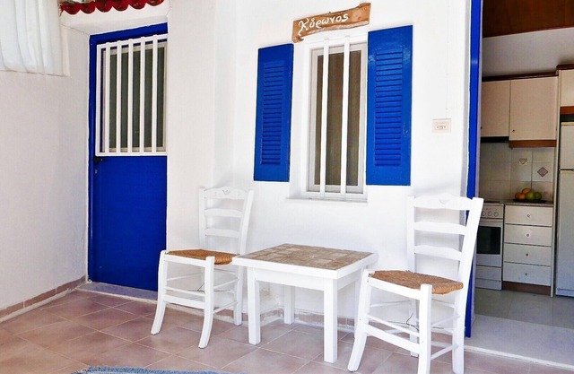 Stella's home in Koronos, Naxos