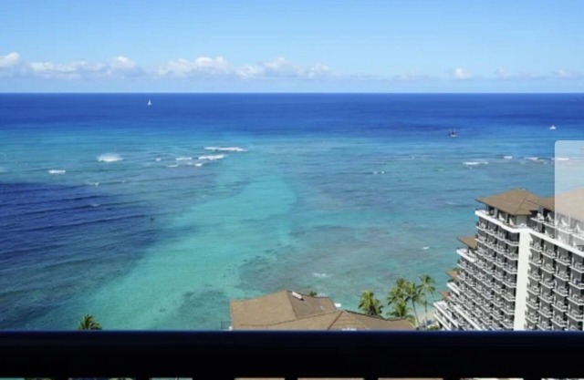 Steps to Waikiki Beach.