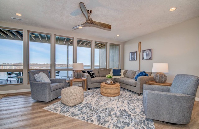 Stillwater condo with East Lake Okoboji views!