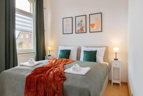 Stilvoll & historisch I Kingbetten+Küche+Parkplatz