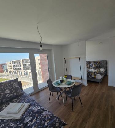 Stilvolle Neubauwohnung mit Balkon&WLAN