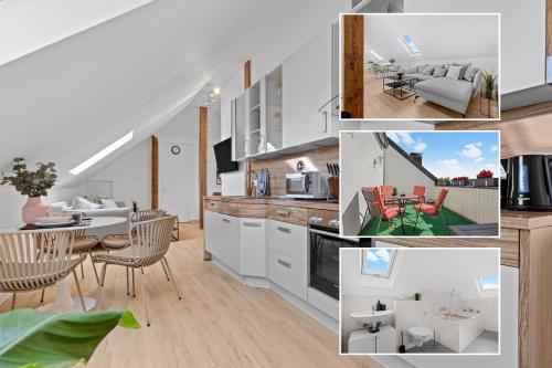 Stilvolle Wohnung: Private Dachterrasse - zentral